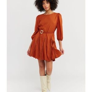 En Saison Itzel Mini Dress with Belt